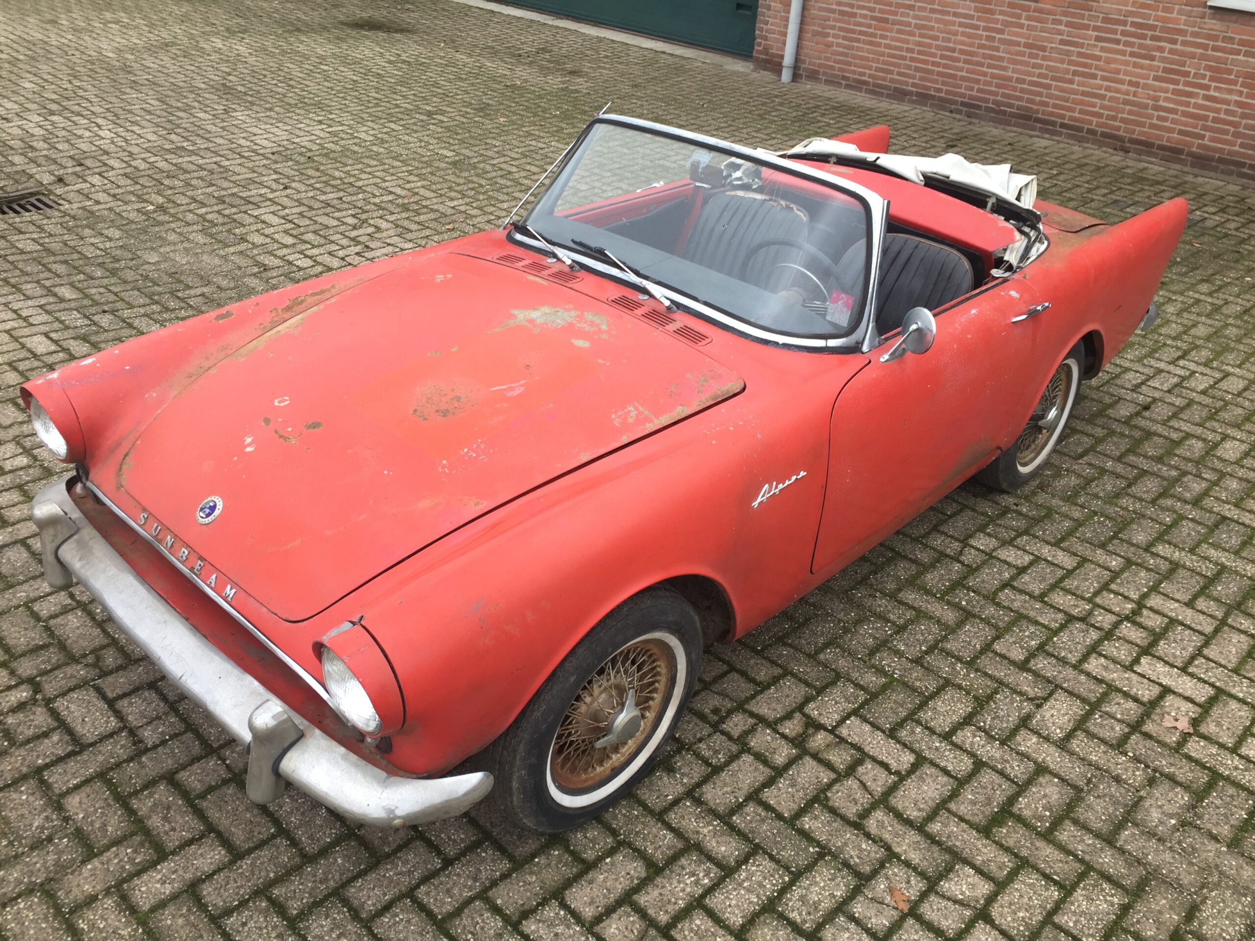 1963 Sunbeam Alpine For Restoration Dandy Classics